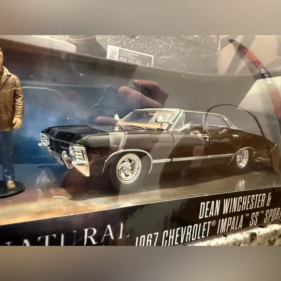 JADA die cast Supernatural 1967 Chevrolet Impala SS and Dean Winchester - Picture 3 of 7